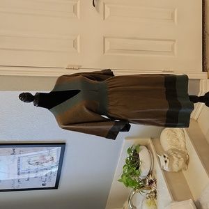 Connected Apparel kimono sleeve sweater dress